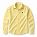 Polo Pale Yellow Button-Up Shirt
