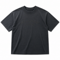 Luxe's Lounge Washed Charcoal Oversized T-Shirt – Premium Heavyweight Cotton