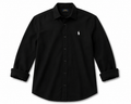 Polo Black Button-Up Shirt