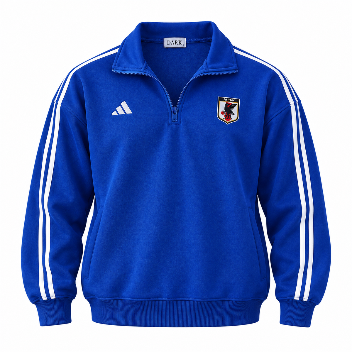 Japan Quarter-Zip Tracksuit Set – Royal Blue
