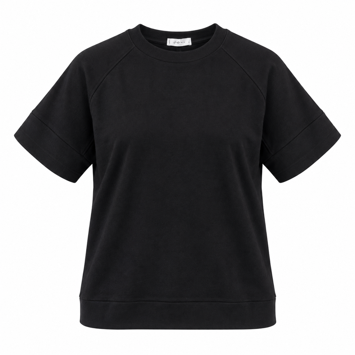 Short Sleeve Top & Shorts Set – Black