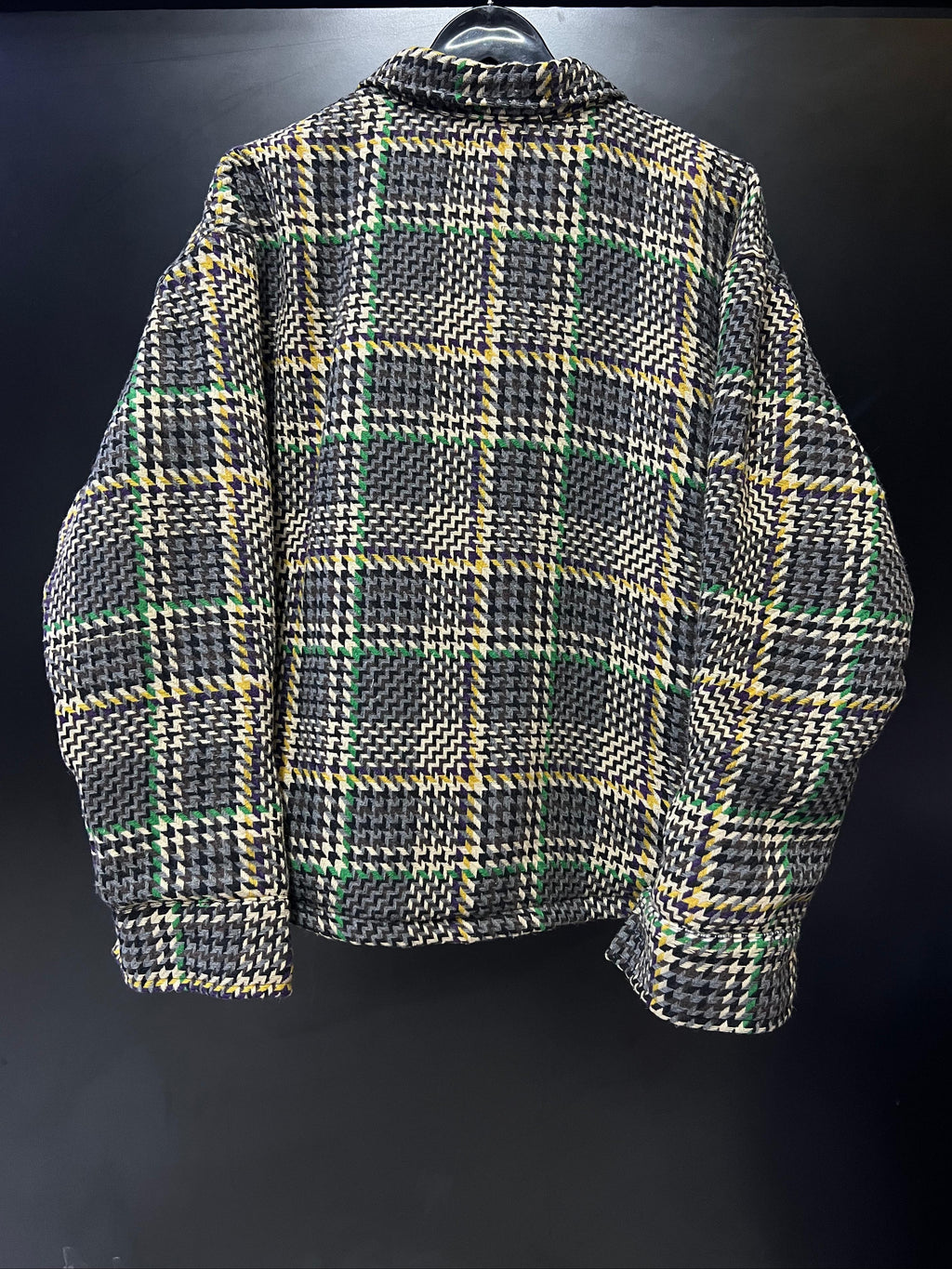 Tweed Yaseen Fits Jacket – BLACK & GREEN