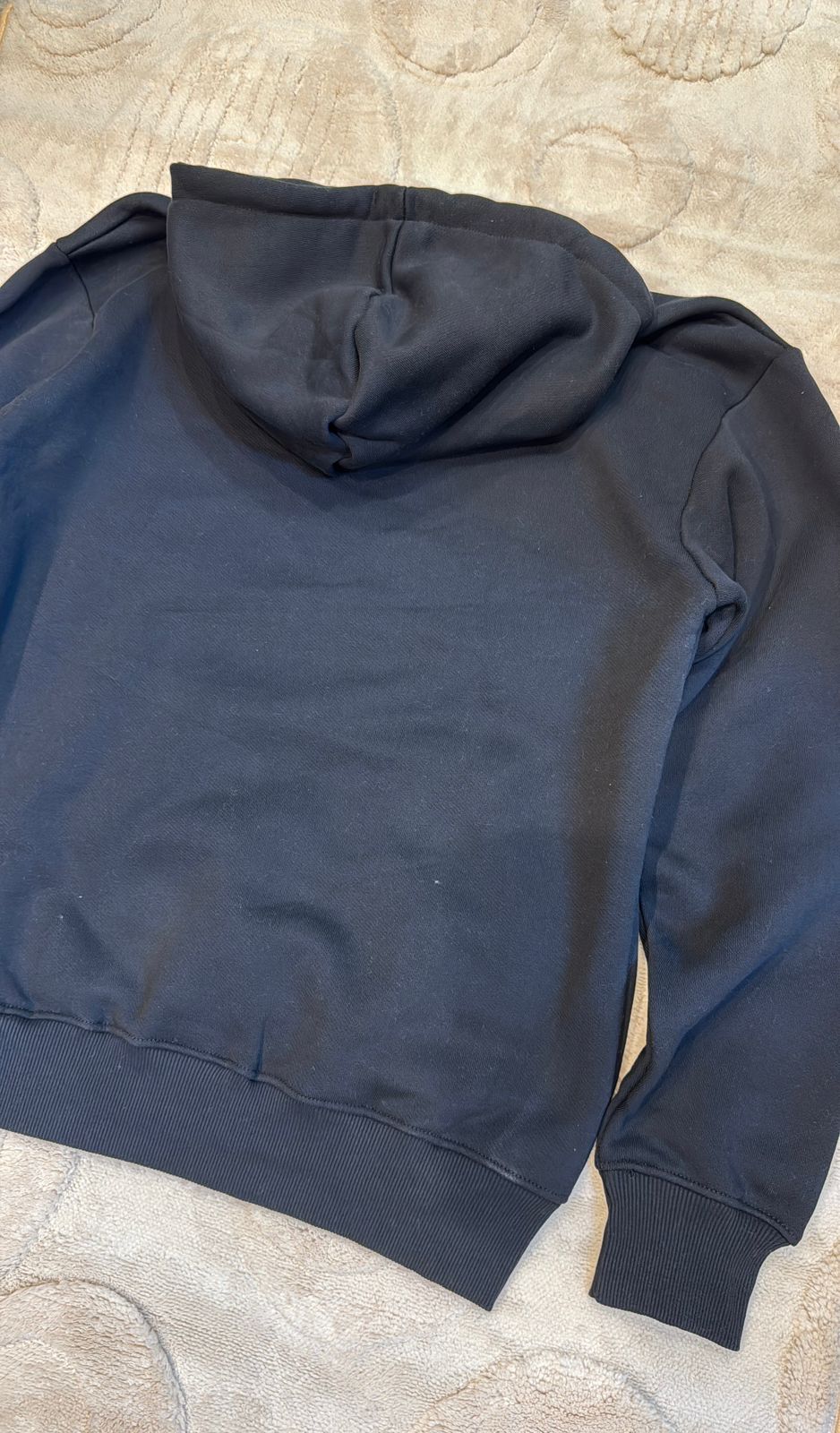 Essential Black Pullover Hoodie - Men's/Unisex Fleece Sweatshirt