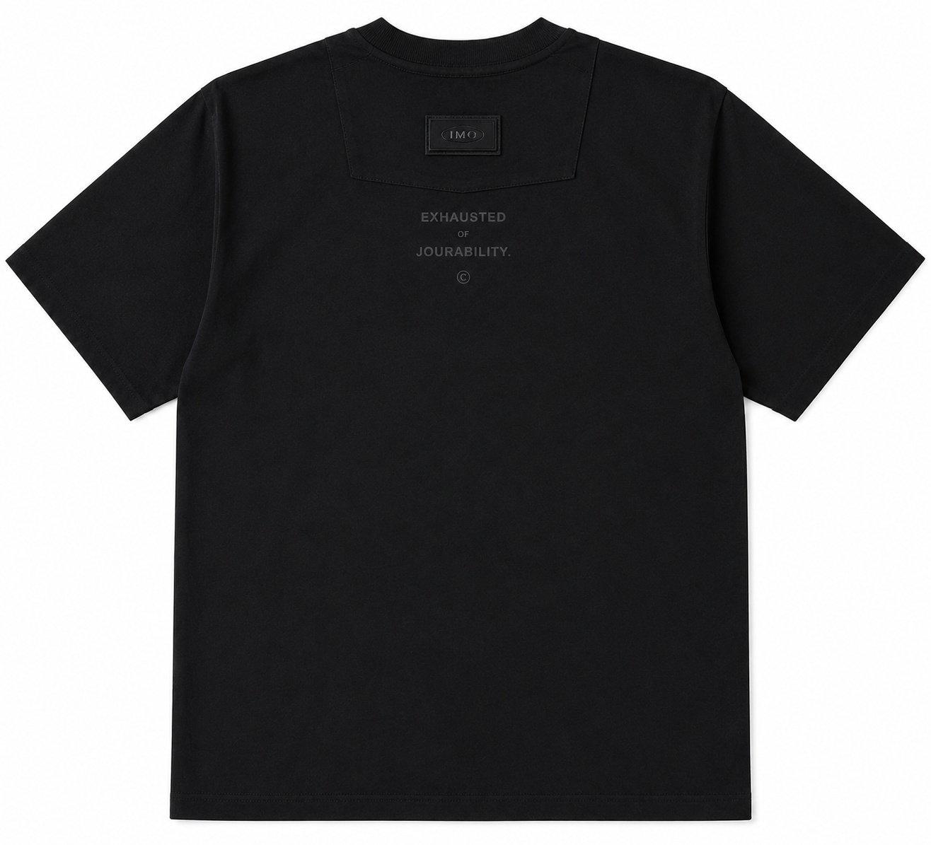 Minimalist Oversized Black Graphic T-Shirt