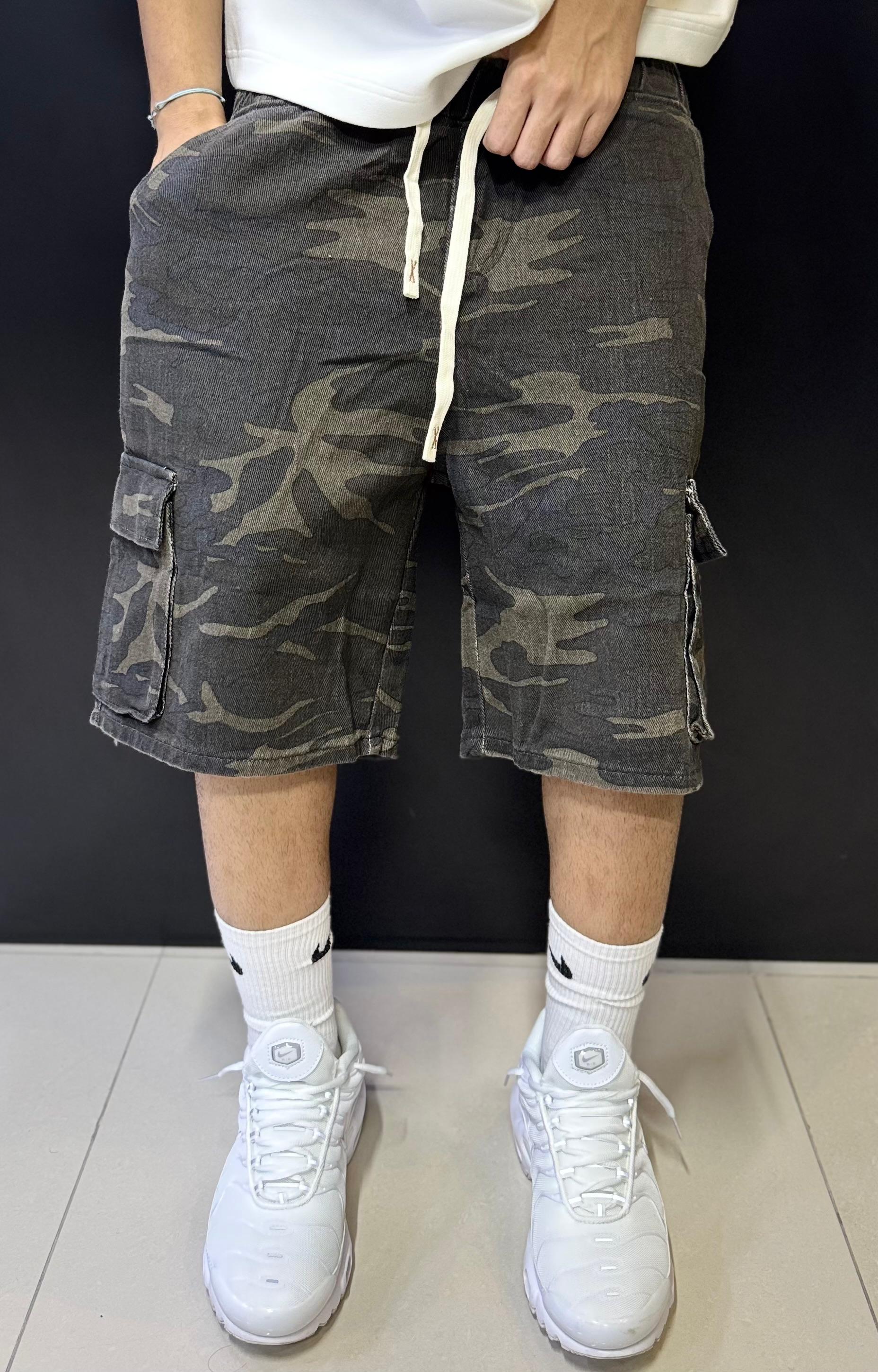 Camo Cargo Shorts – Rugged & Stylish