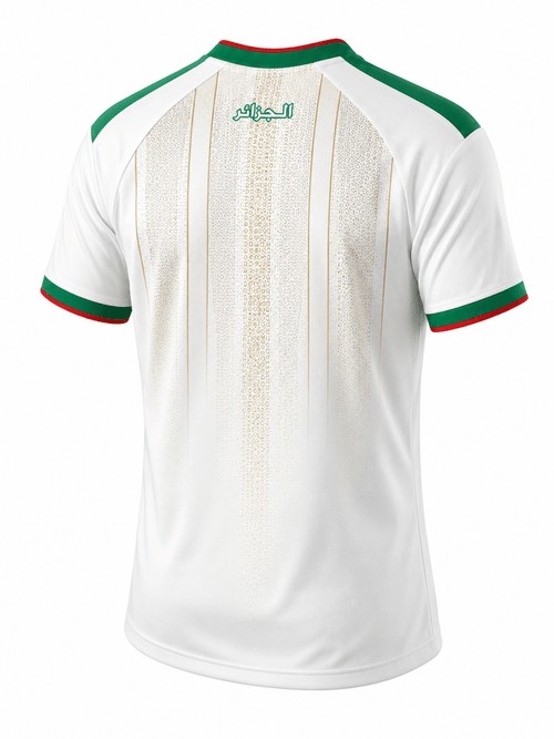 Algeria Away Football Jersey 2026 – White Edition - Darkdxb
