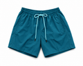 Swimming Men’s Teal Casual Shorts with Contrast Drawstring – Lightweight Fit