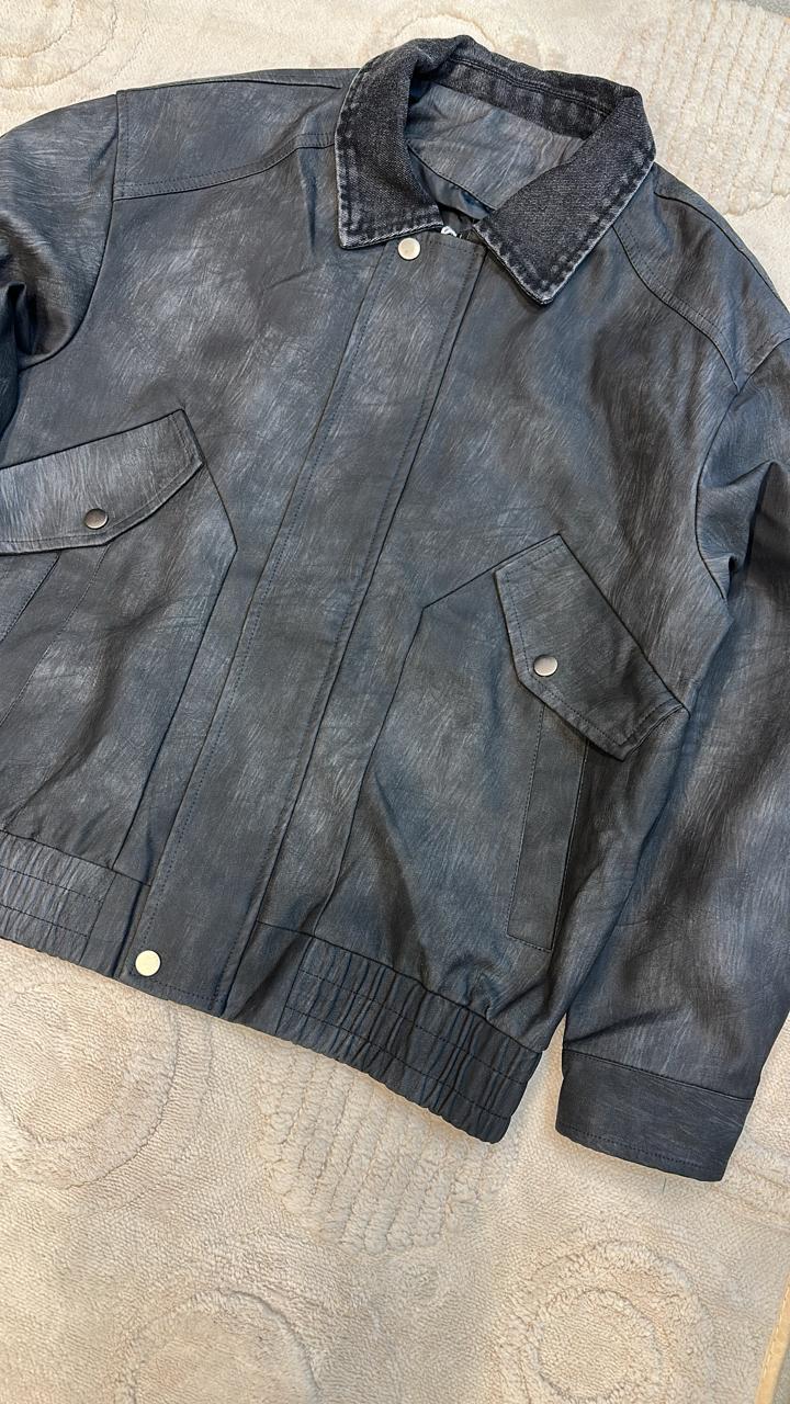 Vintage Wash Blouson Jacket