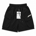 Premium Black Utility Cargo Shorts – Relaxed Fit Streetwear