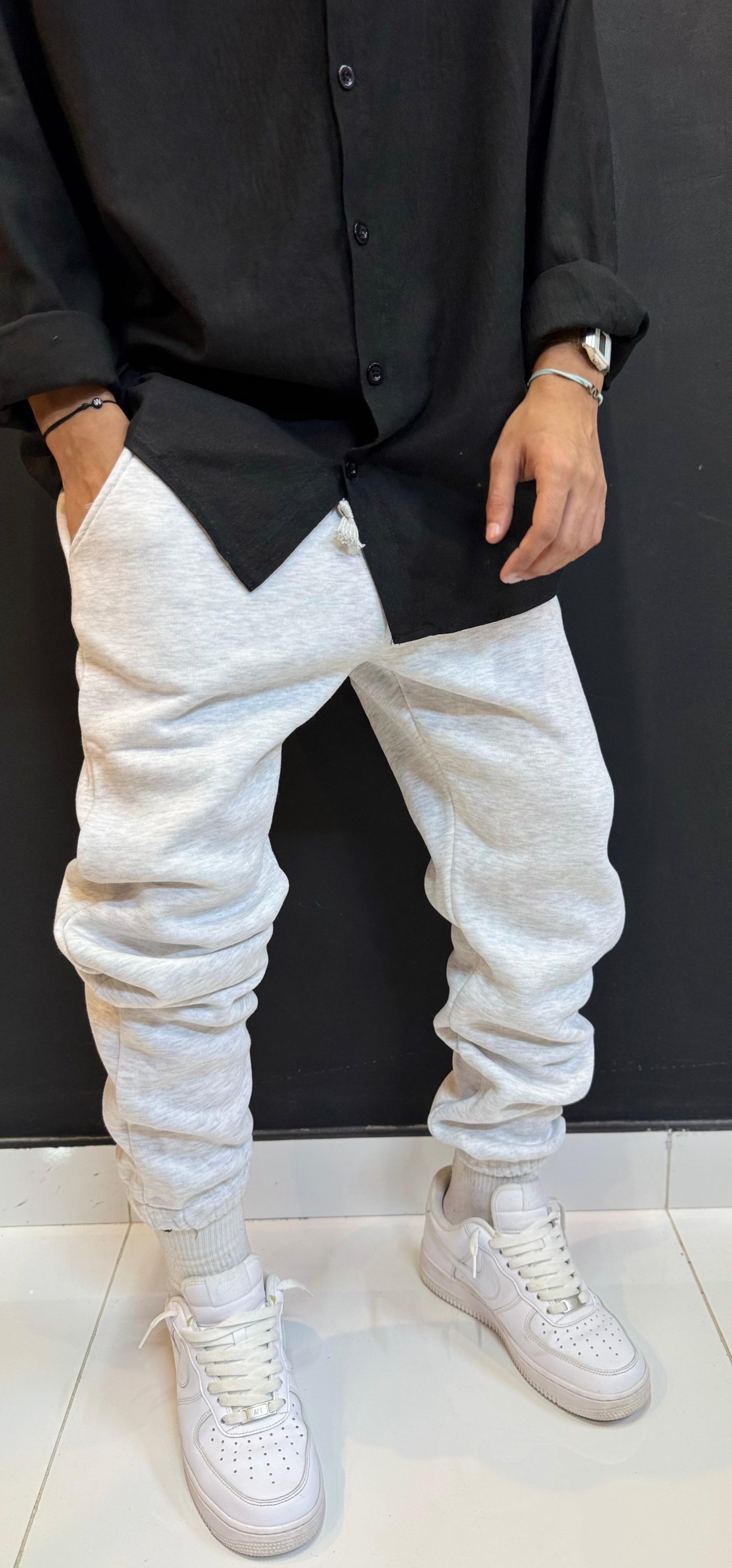 Last pick Minimalist Heather Grey Stacked Fleece