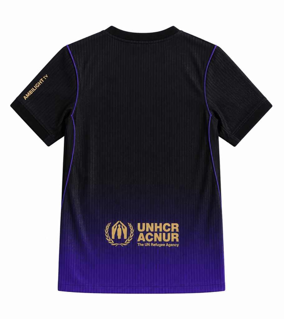 Barcelona Black & Purple Special Edition Football Jersey - Darkdxb