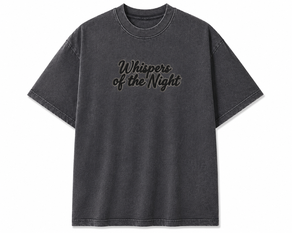 Echoes in the Dark Vintage Wash Oversized T-Shirt