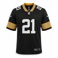 Black & Gold Number 21 American Football Jersey T-Shirt – Game Day Edition - Shirts - Darkdxb