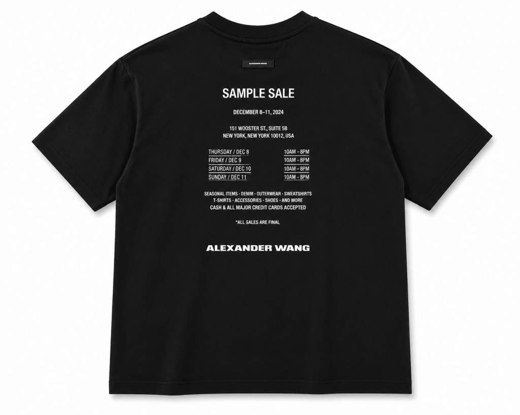 Black Oversized Graphic T-Shirt – Sample Sale Back Print Streetwear Tee - Darkdxb