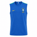Brasil Training Set – Blue Sleeveless Jersey & Teal Shorts - Jerseys - Darkdxb