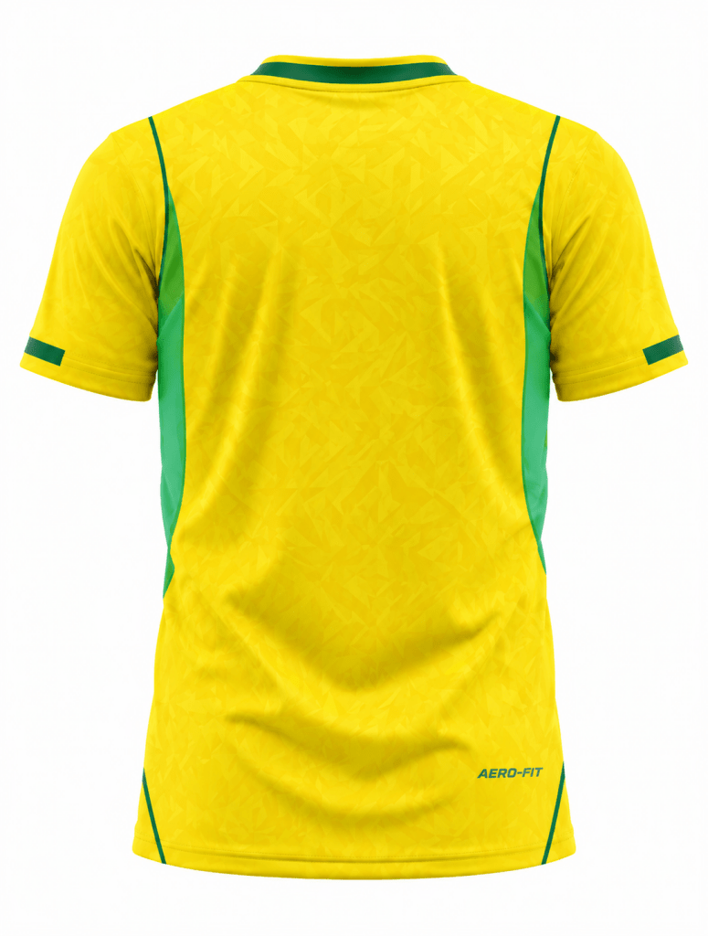 Brazil Home Jersey 2026 Edition – Yellow & Green Football Shirt - Darkdxb