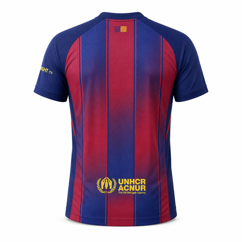 FC Barcelona Home Jersey 2024/25 – Blue & Red Stripes | Darkdxb