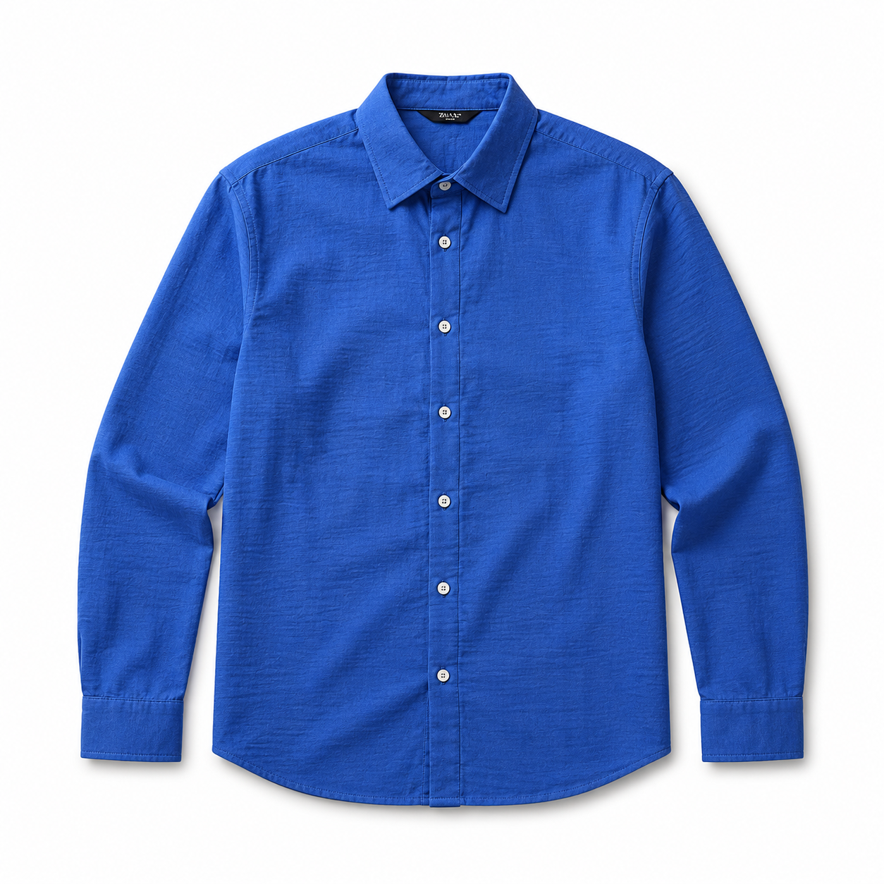 RMZ Royal Blue Button-Up Shirt