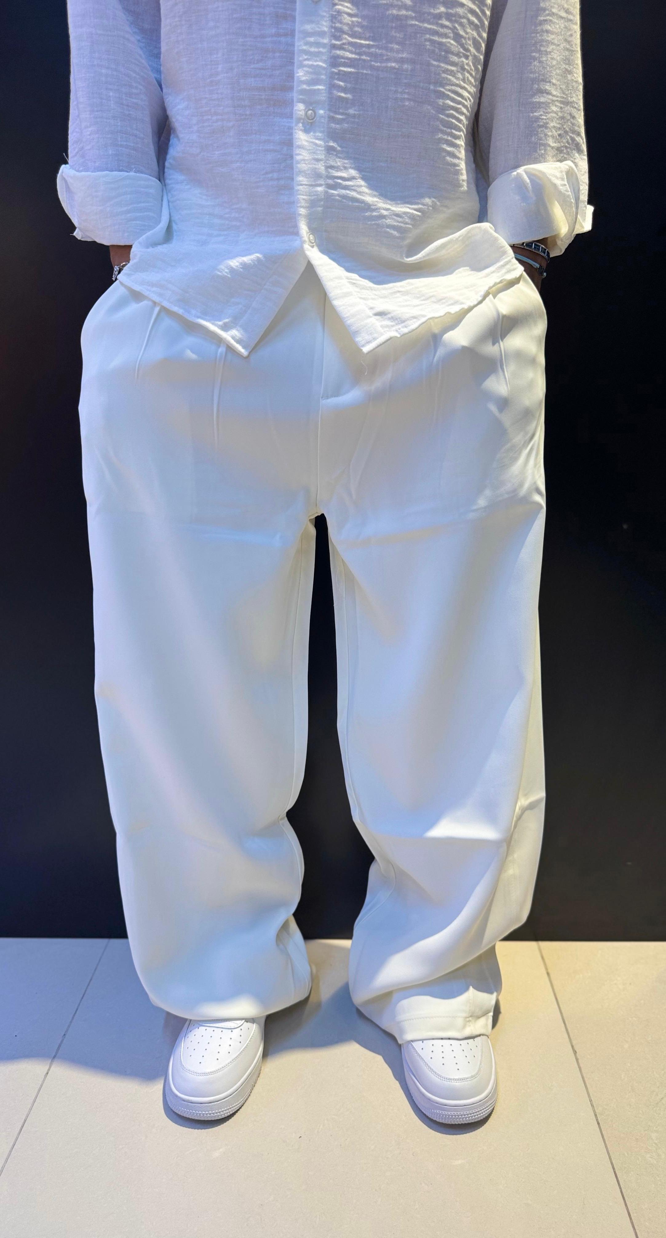 Men's Wide-Leg Trousers