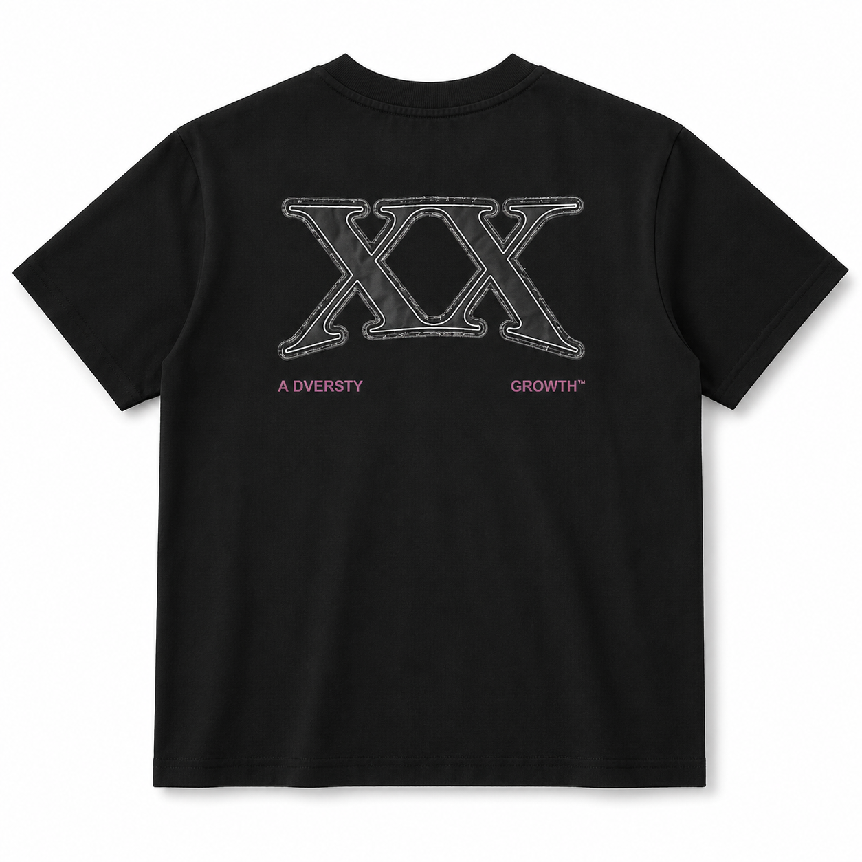 XX Oversized Black Graphic T-Shirt – Premium Streetwear Cotton Tee