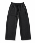 Premium Charcoal Wide Leg Sweatpants – Relaxed Fit Casual Joggers