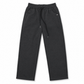 Charcoal Grey Straight-Leg Metal Tab Sweatpants - Sweatpants - Darkdxb