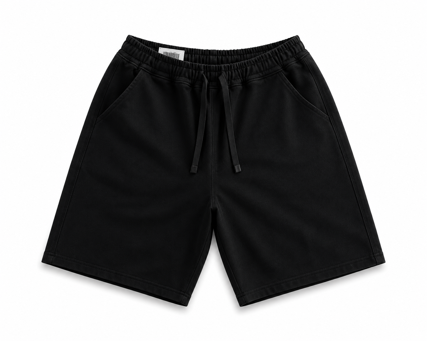 Premium Black Drawstring Shorts | Men's Casual Shorts UAE