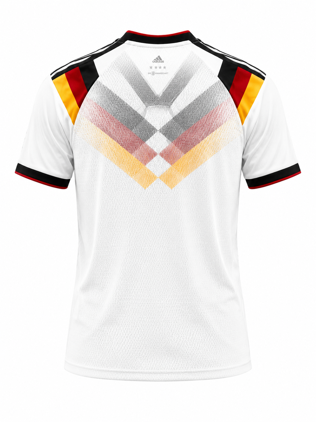 Germany Home Football Jersey 2026 Edition – White National Team Shirt (Back View)
