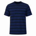 Darkdxb Navy Stripe Tee — Classic Roots. Street Edge. - T-Shirt - Darkdxb