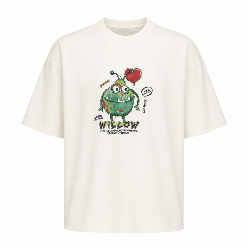 Darkdxb Willow Tee — Clever Little Thing. Do Have Luck. - T-Shirt - Darkdxb