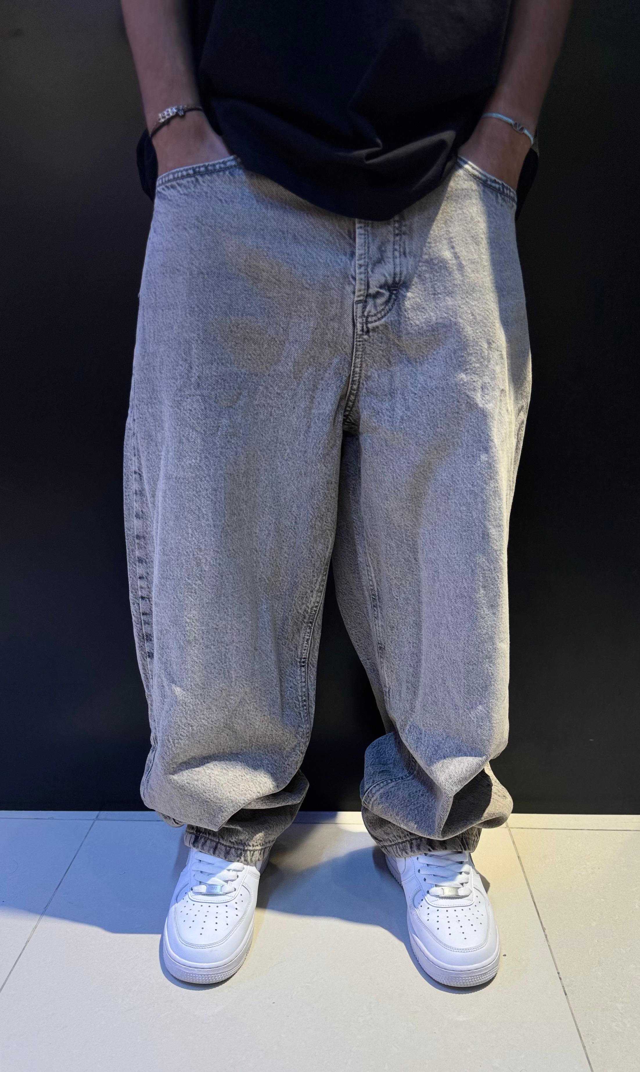 Grey Baggy Jeans