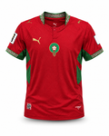 Morocco 2026 Edition Football Jersey – Red & Green Performance Shirt
