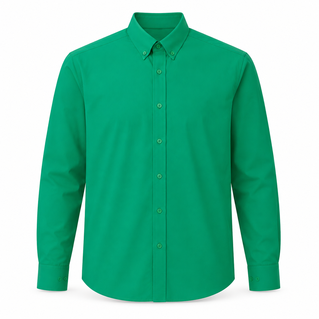 Darkdxb Emerald Oxford Button-Down Shirt