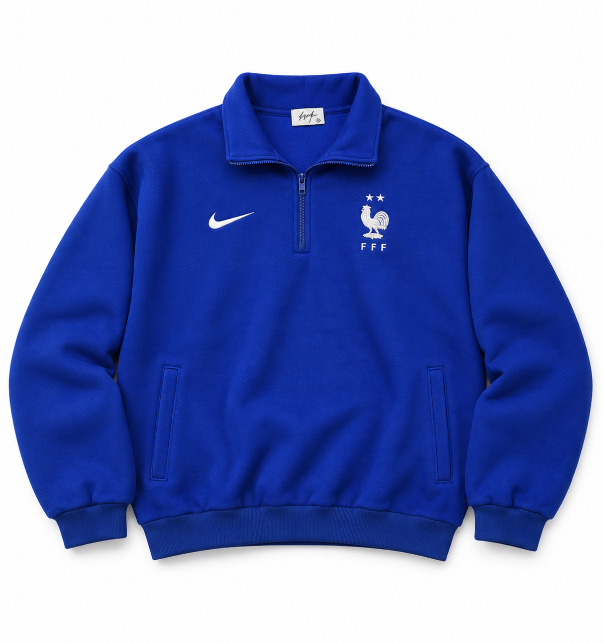 France Royal Blue Nike Swoosh Straight-Leg Sweatpants