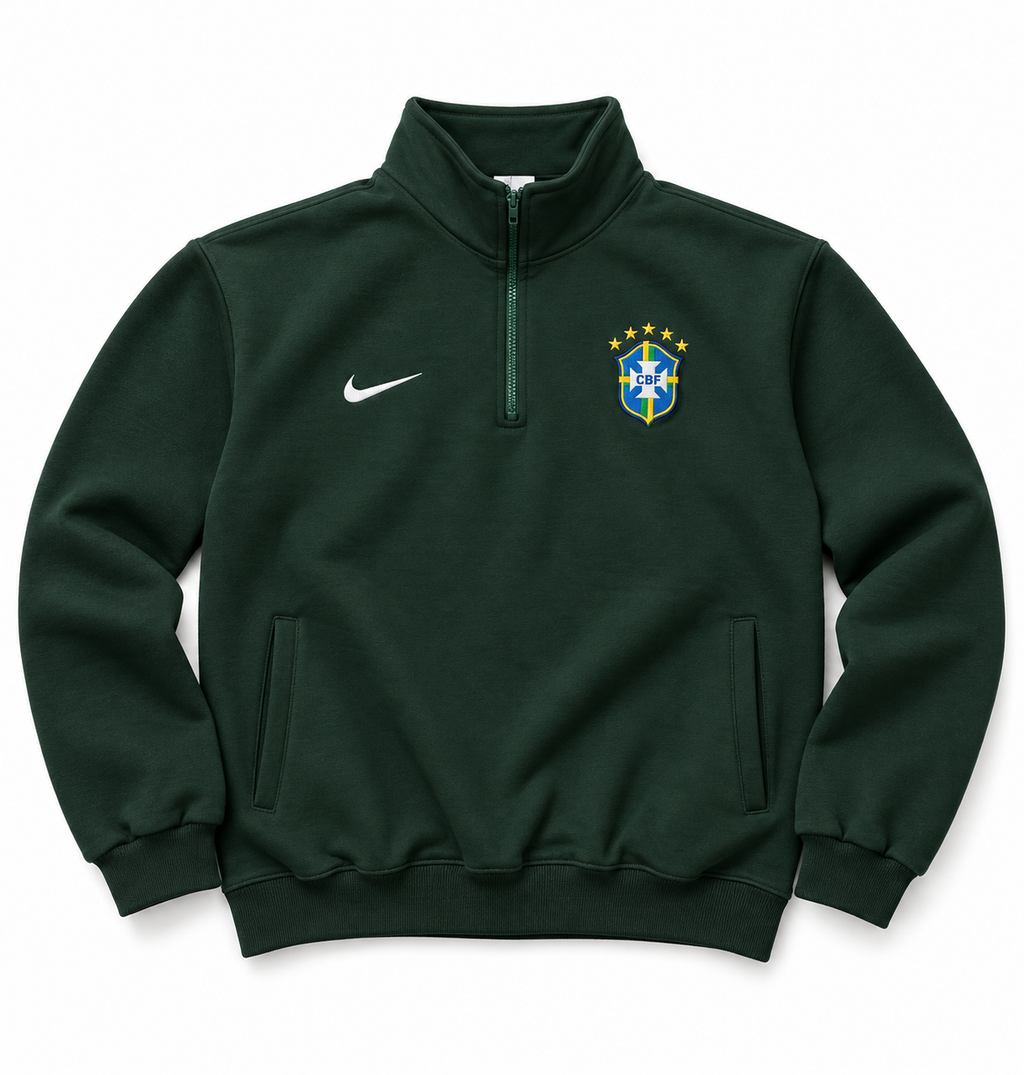 Brazil Dark Green Nike Swoosh Straight-Leg Sweatpants