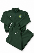 Brazil Dark Green Nike Swoosh Straight-Leg Sweatpants