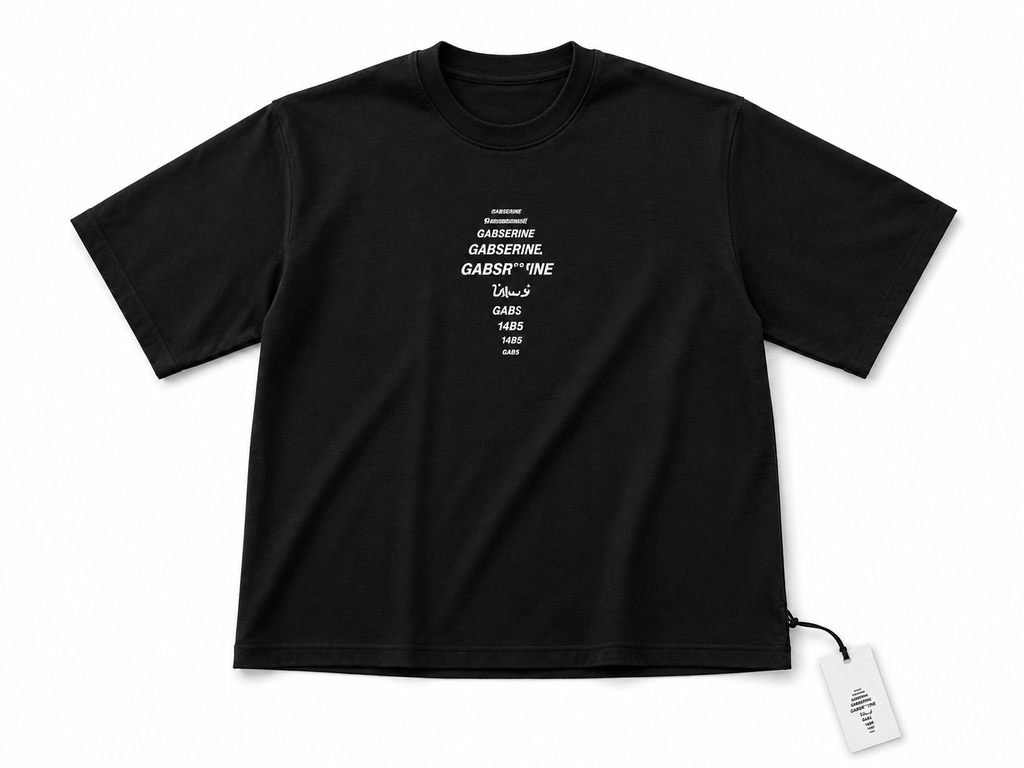 Men's Black Oversized Graphic T-Shirt – Modern Streetwear Back Print Tee