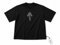 Men's Black Oversized Graphic T-Shirt – Modern Streetwear Back Print Tee
