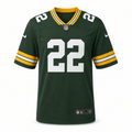 Forest Green & Gold Number 22 NFL-Style Football Jersey T-Shirt – Athletic Fit - Shirts - Darkdxb