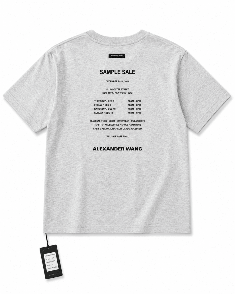 Heather Grey Oversized Graphic T-Shirt – Sample Sale Back Print Streetwear Tee - Darkdxb