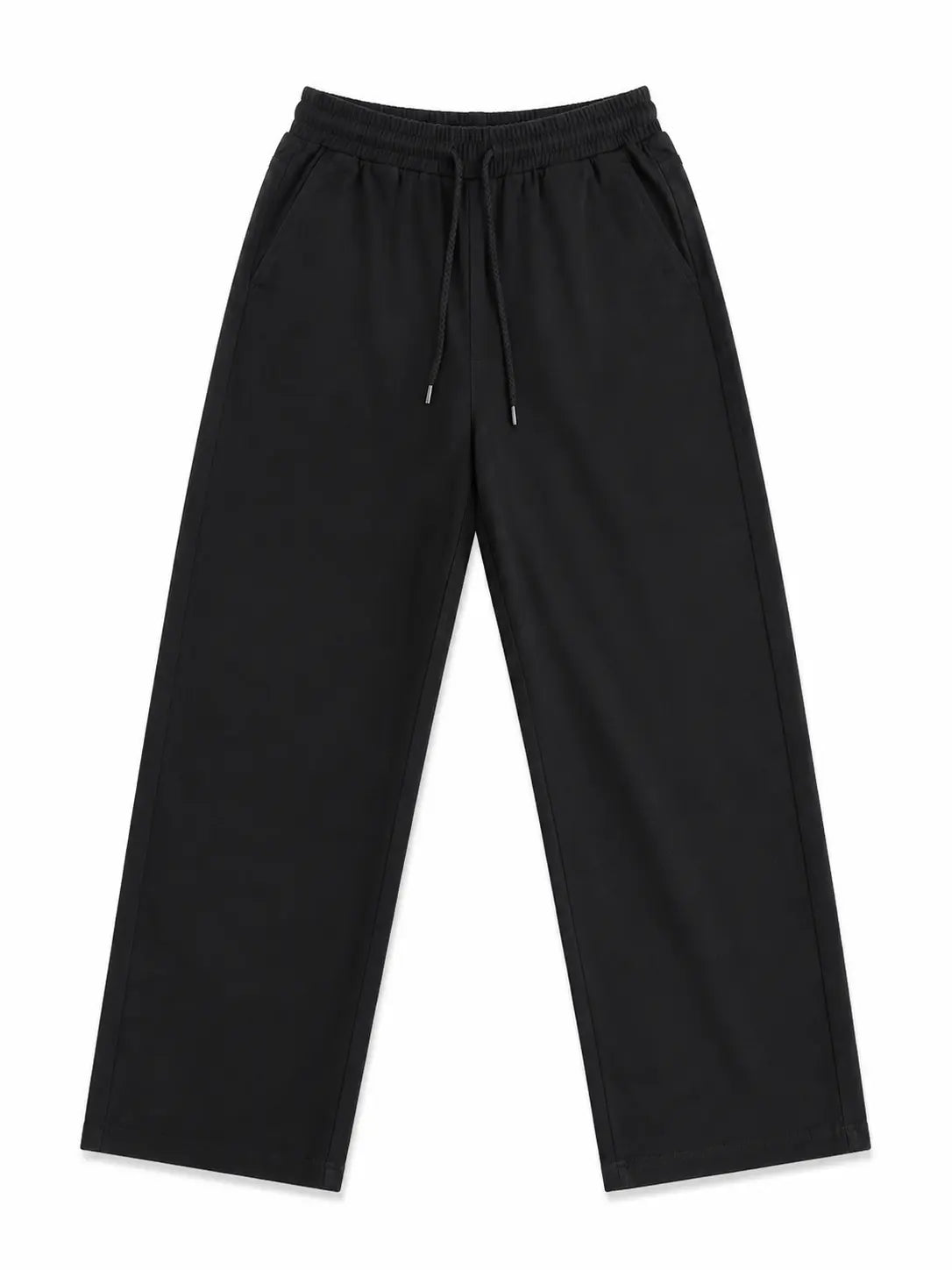 Premium Essential Black Linen Blend Pants