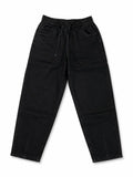 Men's Premium Black Denim Jogger Pants – Tapered Fit Drawstring Jeans