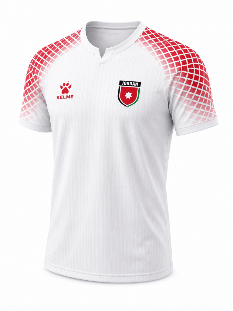 Jordan Away Football Jersey 2026 – White Edition - Darkdxb
