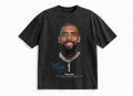 Kyrie Irving Signature Portrait Vintage-Wash Graphic T-Shirt - Darkdxb