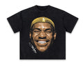 LeBron James Vintage-Wash Graphic T-Shirt - Darkdxb