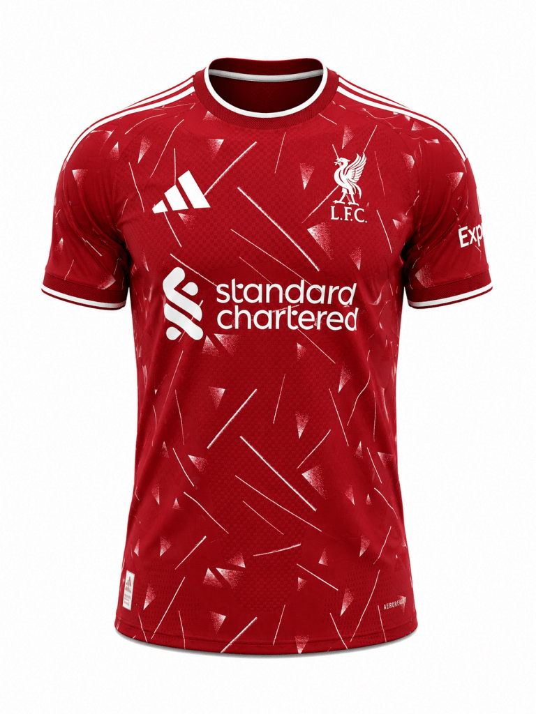 Liverpool 2024/25 Home Football Jersey – Red Match Edition - Darkdxb