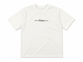 Men’s White Everyone Script Oversized T-Shirt - Darkdxb