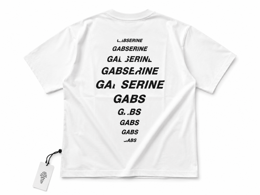 Men's White Oversized Graphic T-Shirt – Typography Back Print Streetwear Tee - Darkdxb