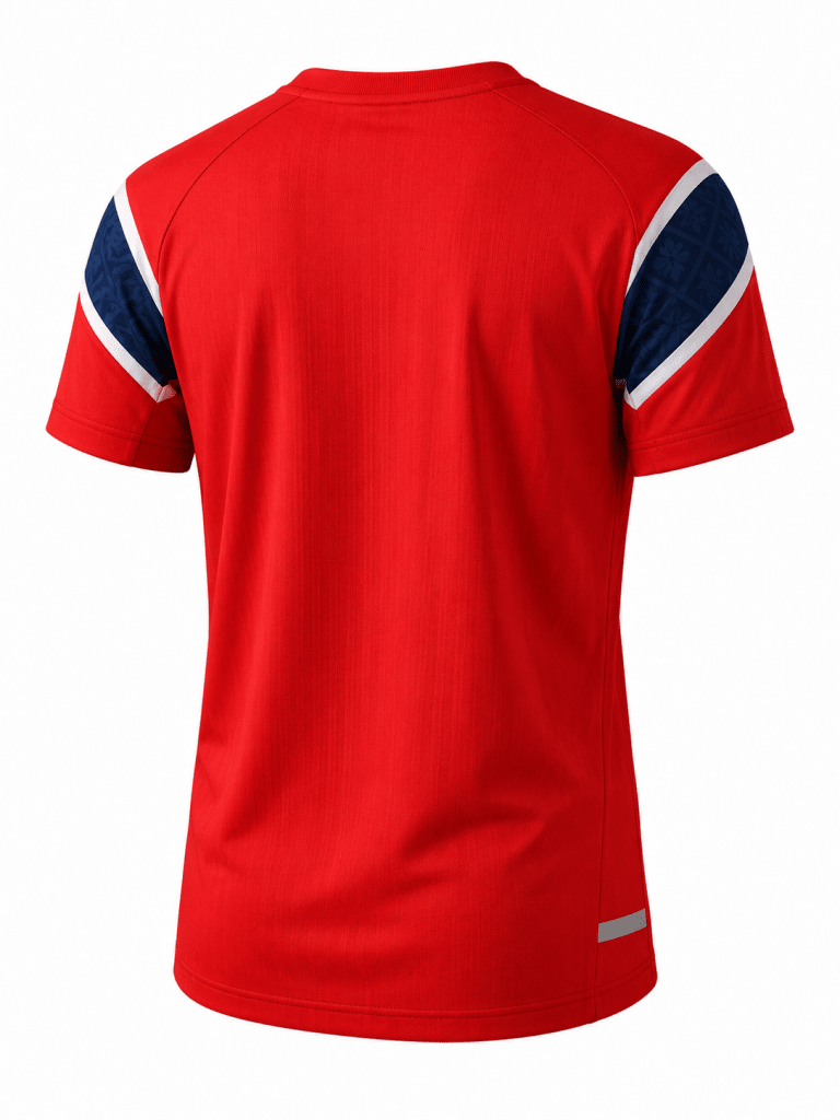 Norway 2026 Home Football Jersey – Red & Navy Edition - Darkdxb
