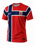 Norway 2026 Home Football Jersey – Red & Navy Edition - Darkdxb